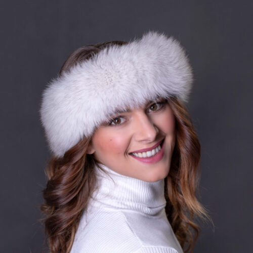 celenka-polarna-liska-1.jpg Kožušinová čelenka – polárna líška